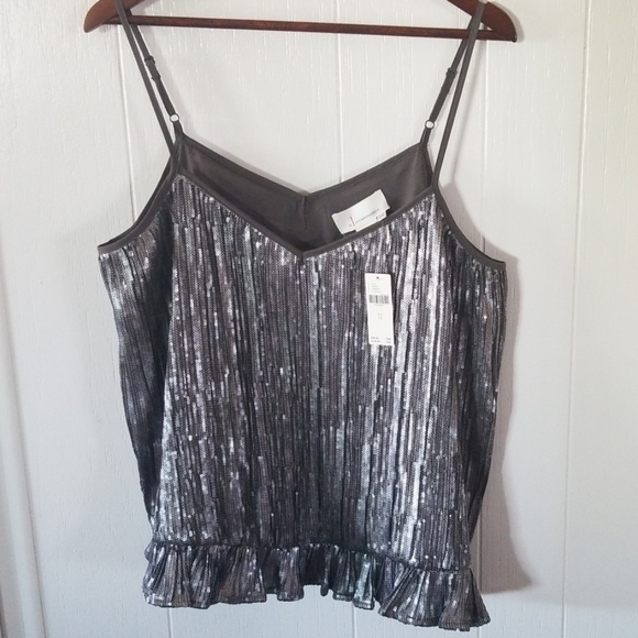 Anthropologie Beaded Cami - Picture 3 of 5